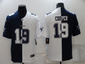 Men’s Dallas Cowboys Amari Cooper #19 Navy/White Jersey