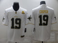 Men’s Dallas Cowboys Amari Cooper #19 White Jersey