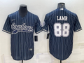Men’s Dallas Cowboys CeeDee Lamb #88 Navy Jersey Joint Edition