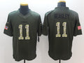 Men’s Dallas Cowboys Cole Beasley #11 Army Green Jersey