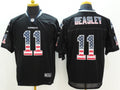Men’s Dallas Cowboys Cole Beasley #11 Black Jersey