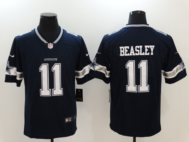 Men’s Dallas Cowboys Cole Beasley #11 Navy Jersey