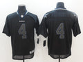 Men’s Dallas Cowboys Dak Prescott #4 Black Authentic Jersey