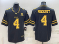 Men’s Dallas Cowboys Dak Prescott #4 Black Team Jersey