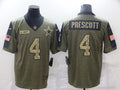Men’s Dallas Cowboys Dak Prescott #4 Brown Jersey