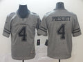 Men’s Dallas Cowboys Dak Prescott #4 Gray Alternate Jersey