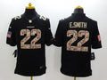 Men’s Dallas Cowboys Emmitt Smith #22 Black Jersey