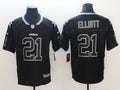 Men’s Dallas Cowboys Ezekiel Elliott #21 Black Alternate Jersey