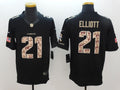 Men’s Dallas Cowboys Ezekiel Elliott #21 Black Team Jersey