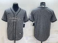 Men’s Dallas Cowboys Gray Blank Jersey