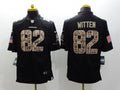 Men’s Dallas Cowboys Jason Witten #82 Black Jersey