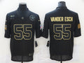 Men’s Dallas Cowboys Leighton Vander Esch #55 Black Jersey