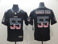 Men’s Dallas Cowboys Leighton Vander Esch #55 Black Jersey