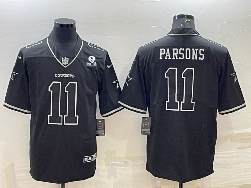 Men’s Dallas Cowboys Micah Parsons #11 Black Legend Jersey