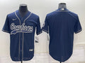 Men’s Dallas Cowboys Navy Blank Jersey