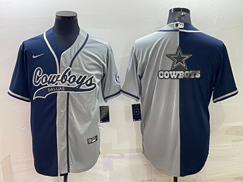 Men’s Dallas Cowboys Navy/Gray Jersey