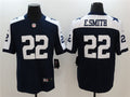 Men’s Dallas Cowboys Retired Player #22 Emmitt Smith Nike Navy Alternate Vapor Limited Jersey