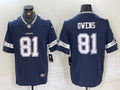 Men’s Dallas Cowboys Terrell Owens #81 Navy Jersey