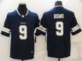 Men’s Dallas Cowboys Tony Romo #9 Navy Jersey