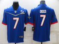 Men’s Dallas Cowboys Trevon Diggs #7 Blue ALL STAR Jersey