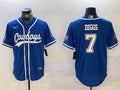 Men’s Dallas Cowboys Trevon Diggs #7 Royal Jersey