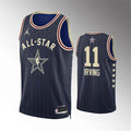 Men’s Dallas Mavericks #11 Kyrie Irving Navy 2024 NBA All-Star Game Swingman Jersey