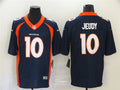 Men’s Denver Broncos #10 Jerry Jeudy Navy Nike NFL Vapor Untouchable Limited Jersey