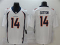 Men’s Denver Broncos #14 Courtland Sutton White Nike NFL Vapor Untouchable Limited Jersey
