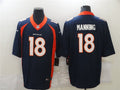 Men’s Denver Broncos #18 Peyton Manning Navy Nike NFL Vapor Untouchable Limited Jersey