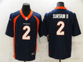 Men’s Denver Broncos #2 Patrick Surtain II Navy Nike NFL Vapor Untouchable Limited Jersey