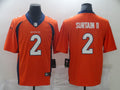 Men’s Denver Broncos #2 Patrick Surtain II Orange Nike NFL Vapor Untouchable Limited Jersey