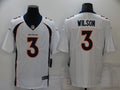 Men’s Denver Broncos #3 Russell Wilson Nike White Vapor Untouchable Limited Jersey