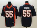 Men’s Denver Broncos #55 Bradley Chubb Navy Nike NFL Vapor Untouchable Limited Jersey