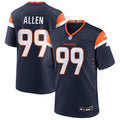 Mens Denver Broncos #99 Zach Allen Nike Navy Alternate Vapor F.U.S.E. Limited Player Jersey