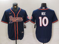 Men’s Denver Broncos Bo Nix #10 Navy Jersey