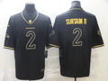 Men’s Denver Broncos Patrick Surtain II #2 Black Jersey
