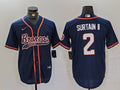 Men’s Denver Broncos Patrick Surtain II #2 Navy Jersey