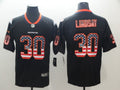 Men’s Denver Broncos Phillip Lindsay #30 Black Alternate Jersey