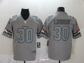 Men’s Denver Broncos Phillip Lindsay #30 Gray Jersey