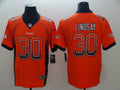 Men’s Denver Broncos Phillip Lindsay #30 Orange Jersey