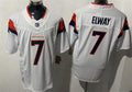 Mens Denver Broncos Retired Player #7 John Elway Nike White Vapor F.U.S.E. Limited Jersey