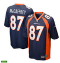 Mens Denver Broncos Retired Player #87 Ed McCaffrey Nike Navy Vapor Untouchable Limited Jersey