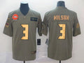Men’s Denver Broncos Russell Wilson #3 Brown Jersey