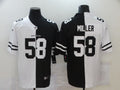 Men’s Denver Broncos Von Miller #58 Black/White Jersey