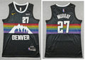 Mens Denver Nuggets #27 Jamal Murray Black 2025-26 City Edition Swingman Jersey