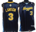 Men’s Denver Nuggets #3 Ty Lawson Navy Blue Jersey