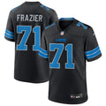 Mens Detroit Lions #71 Miles Frazier Nike Black 2nd Alternate Vapor F.U.S.E. Limited Jersey