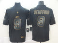 Men’s Detroit Lions #9 Matthew Stafford Black Jersey