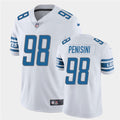 Mens Detroit Lions #98 John Penisini Nike White Vapor Untouchable Limited Jersey