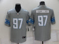 Men’s Detroit Lions Aidan Hutchinson #97 Gray Jersey